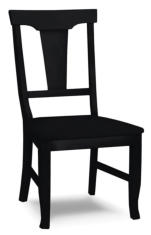 #2445 (Panel Back Chair w/ Wood Seat)