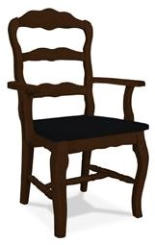 #2922 (Versailles Arm Chair w/ Wood Seat)