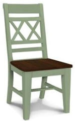 #2846 (Canyon Double X Chair w/ Wood Seat)