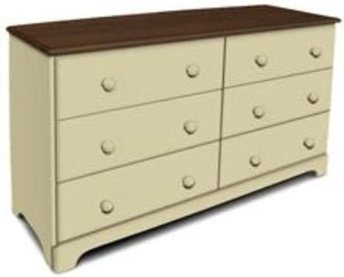 #7151 (Six Drawer Dresser)
