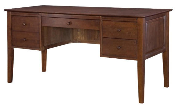 #9680 Four Drawer Desk