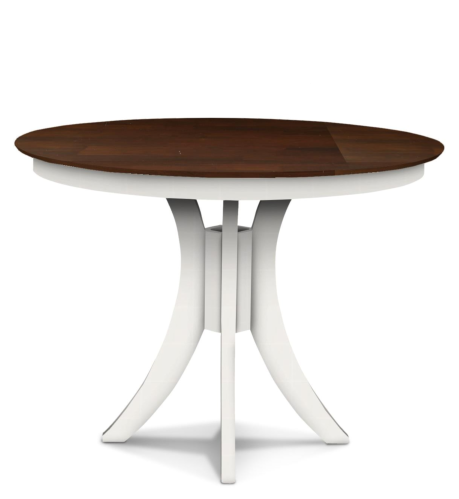 Item #4306/#4307 or #1014 Sienna High Dining Table w/ Two 36” Pedestal Choices 48x48x36H (Shown with #4307 Pedestal)